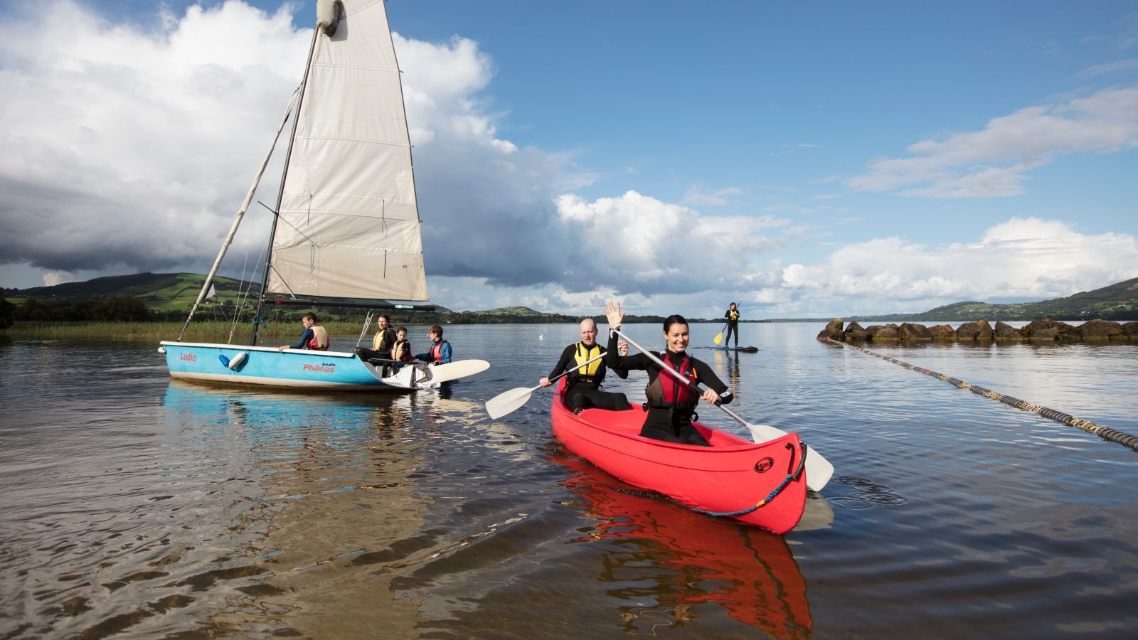 Lough Derg Blueway_ ULAC-kanootti ja purjehdus